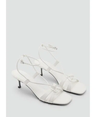 Mango Women's Combined-strap Heeled Sandals