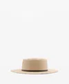 Mango Straw Sun Hat In Brown