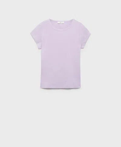 MANGO WOMEN'S COTTON SHORT SLEEVE T-SHIRT
