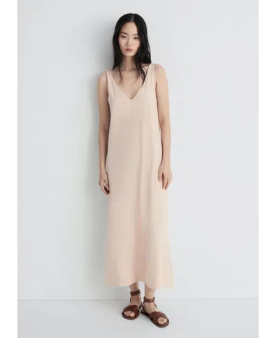 Mango Women's Cotton Soft Finish Dress