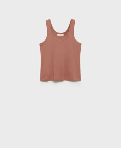 Mango Women's Cotton Strap Top
