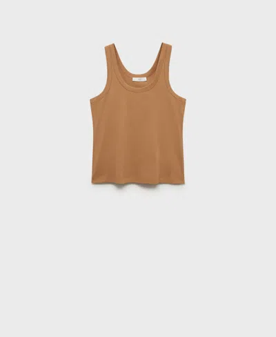 Mango Women's Cotton Strap Top