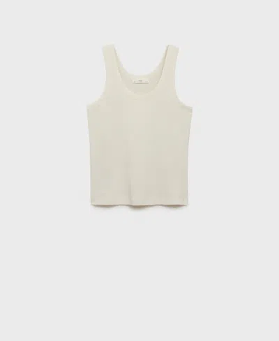 Mango Women's Cotton Strap Top