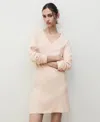 Mango Women's Cotton V-neck Nightgown
