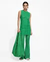 Mango Crochet Short Dress Pastel Green In Pastel Green