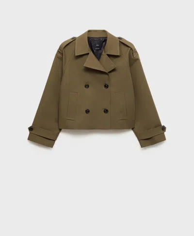 MANGO WOMEN'S DOUBLE-BREASTED JACKET