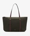 Mango Women's Double Handle Shopper Bag In Brown
