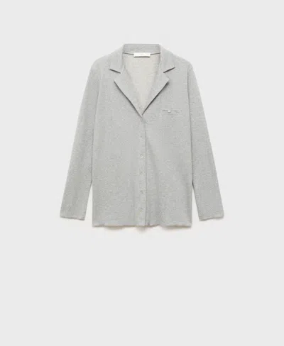 Mango Women's Double-sided Cotton Shirt