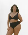 Mango Haut Bikini Chocolat - Femme - 2xl -  In Green