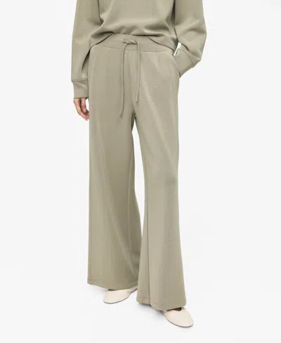 MANGO WOMEN'S DRAWSTRING JOGGER PANTS