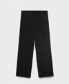 Mango Women's Drawstring Straight Pants In Black