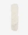 Mango Faux Fur Scarf In White