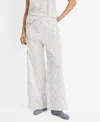 Mango Women's Embroidered Pajama Pants