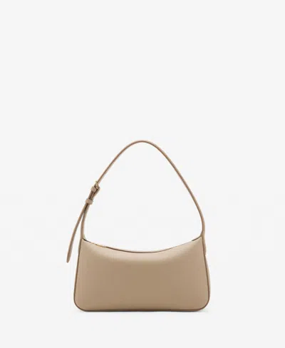 Mango Women's Faux-leather Shoulder Bag In Sand