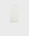 Mango Women's Strap Linen Top In Neutral