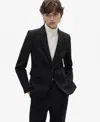 Mango Women's Fitted Suit Jacket In Black