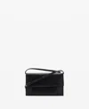 Mango Women's Flap Crossbody Bag In Black