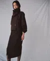 Mango Crop Trench Jacket In Brown