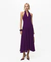 Mango Robe Longue Emmanchures Américaines Violet - Femme - Xl -  In Purple