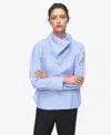 Mango Blouse À Rayures Style Foulard Bleu Ciel - Femme - Xl -  In Blue