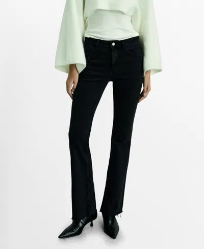 MANGO WOMEN'S HIGH-WAIST BALLOON JEANS