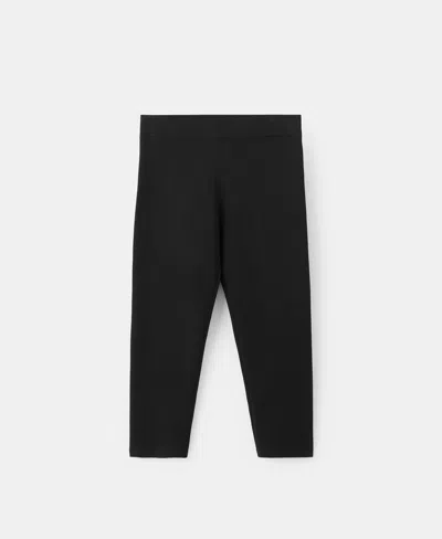 Mango Women's Knit Capri Pants In Blue