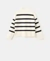 Mango Knit Striped Sweater In Multi