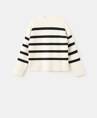 Mango Women's Knit Striped Sweater In Multi