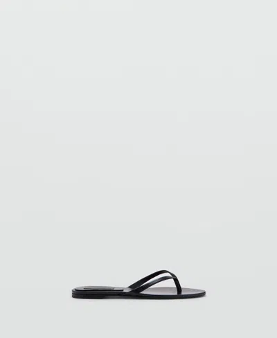 Mango Women's Leather Strap Sandals In Multi