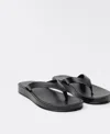 Mango Platform Strap Sandals Black In Black