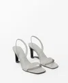 Mango Women's Leather Wedge-heel Sandals