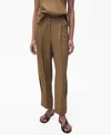 Mango Women's Linen-blend Pleated Pants