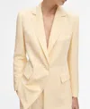 Mango Women's Linen-blend Suit Jacket In Multi