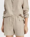 Mango Women's Linen Pajama Shorts