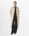 Mango Straight Lyocell Suit Trousers Black In Black
