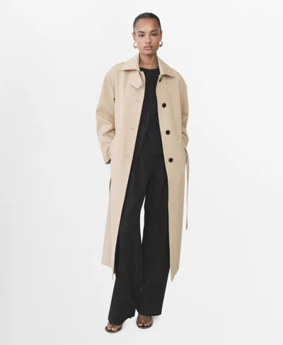 Mango Women's Lyocell Straight Suit Pants In Black