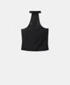 Mango Racerback Top In Black
