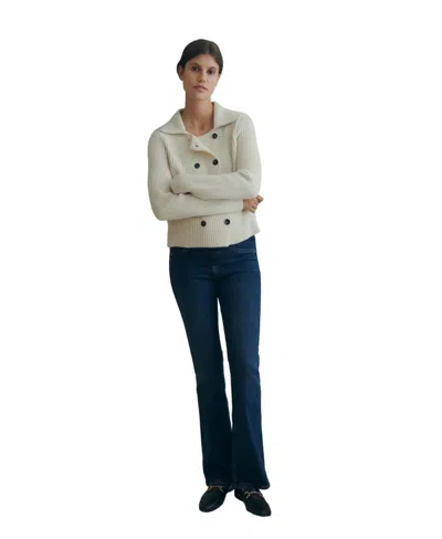 MANGO WOMEN'S MATERNITY FLARED JEANS