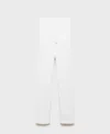 Mango Maternity Straight Jeans White In White