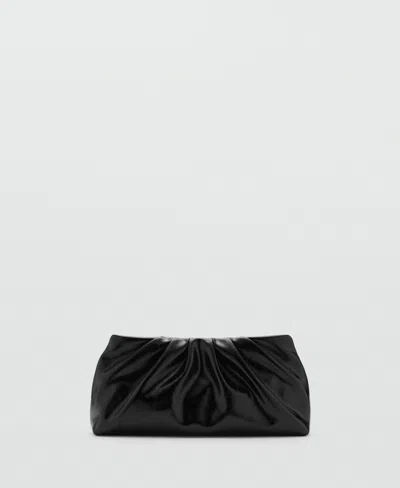 Mango Women's Medium Sized Quilted Handbag In Black