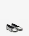 Mango Shoes Dark Silver