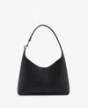 Mango Women's Metallic Detail Shopper Bag In Black