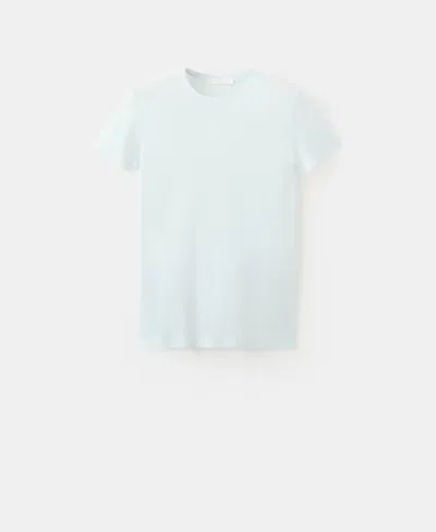 Mango Women's Micromodal Short-sleeve T-shirt In Blue