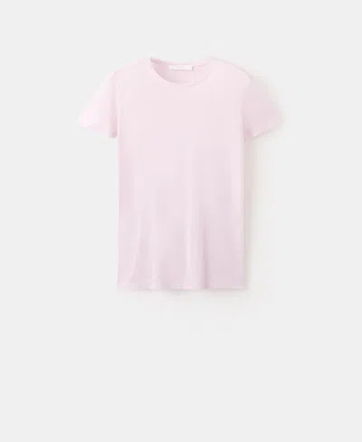 Mango Women's Micromodal Short-sleeve T-shirt In Purple