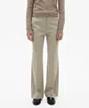 Mango Women's Mid-rise Flared Pants In Beige