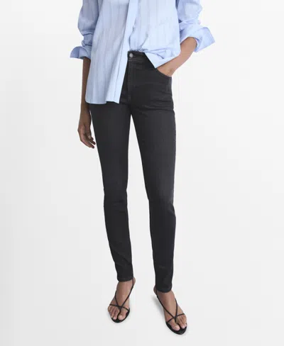 Mango Women's Mid-rise Skinny Jeans In Multi