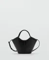 Mango Women's Mini Shopper-style Shoulder Bag