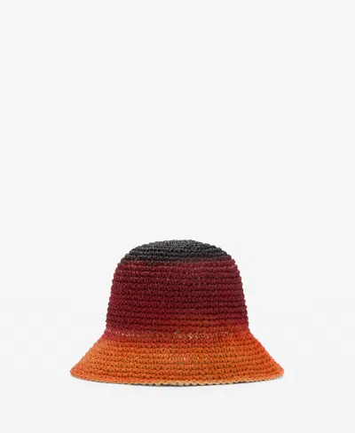 Mango Women's Natural Fiber Gradient Hat