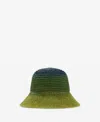 Mango Gradient Natural Fiber Hat Green