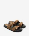 Mango Double-buckle Slide Sandal